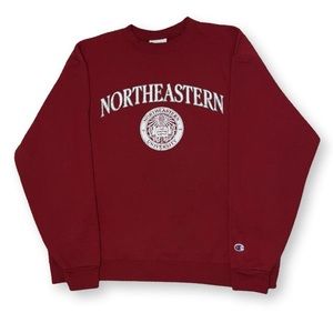 Champion Northeastern University Red Sweatshirt